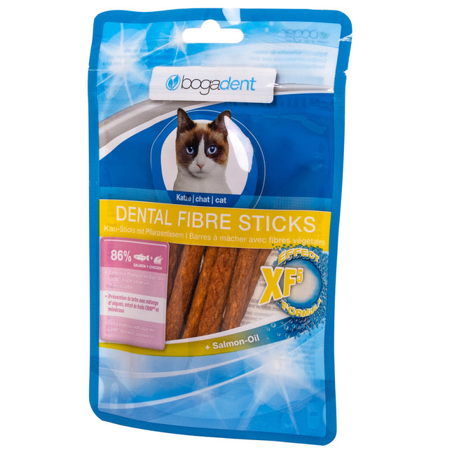 Bogadent Kat Dental Fibre Sticks Fish - 50 g (8x)