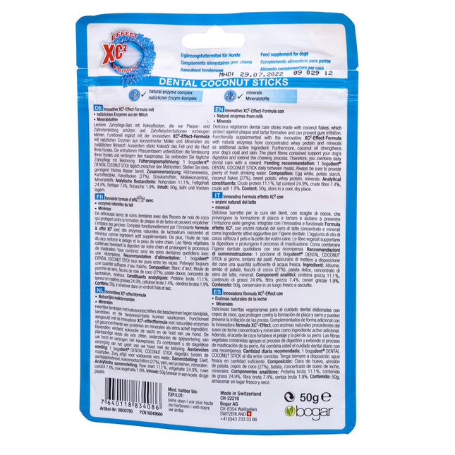 Bogadent Hond Dental Coconut Sticks 50g (8x)