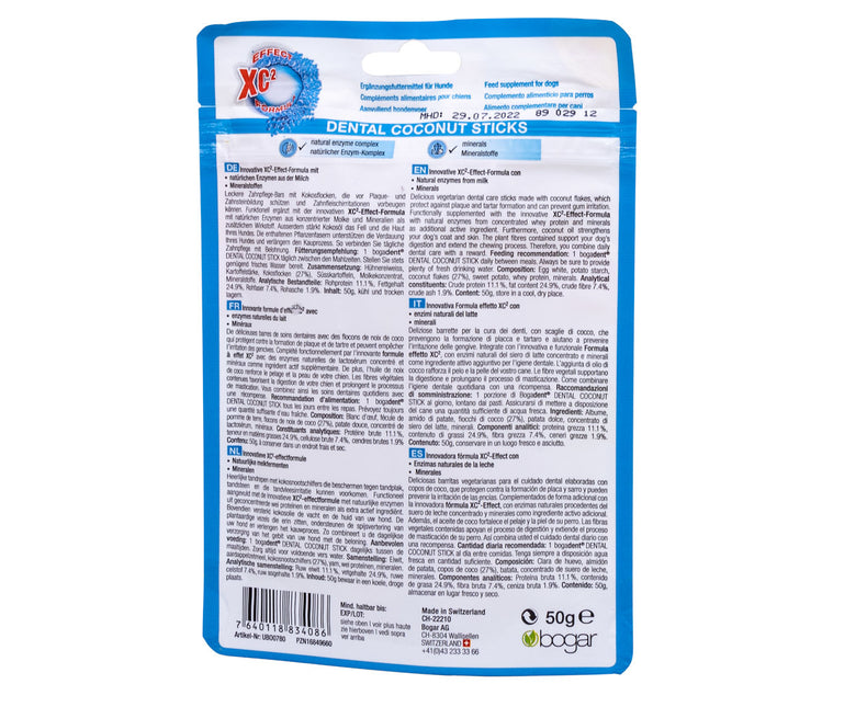 Bogadent Hond Dental Coconut Sticks 50g (8x)