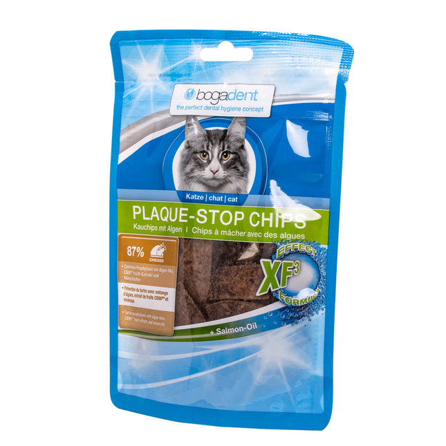 Bogadent Kat Plaque-Stop Chips Chicken 50 g (8x)