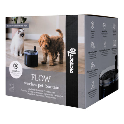FLOW 2.2 L Draadloze drinkfontein
