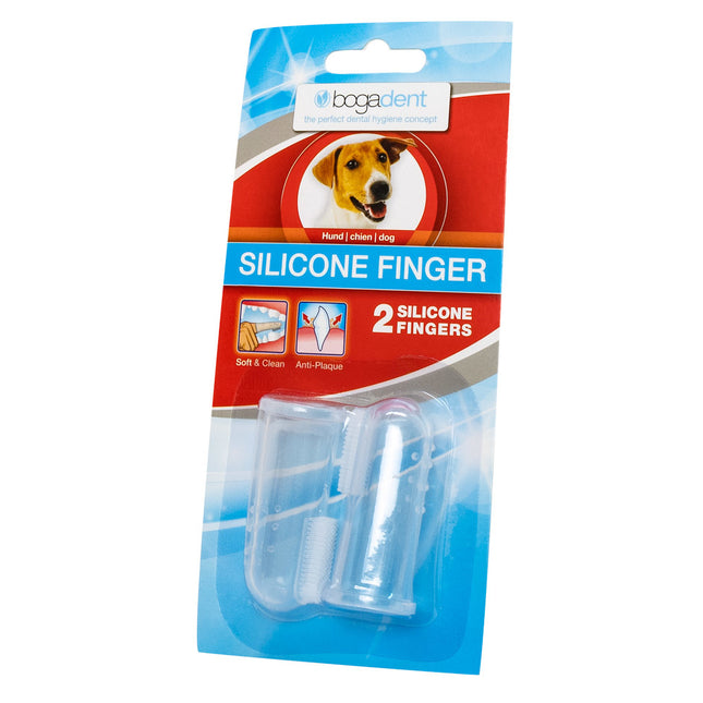 Bogadent Hond Silicone Finger 2 pcs (9x)
