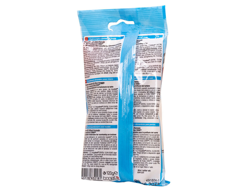 Bogadent Hond Dental Clean Bones 2x60 g (9x)