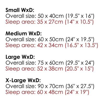 Cosy Box Bed Mixed Carton - 6 stuks
