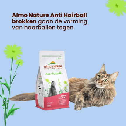Anti Hairball Droogvoer Kat - 400 g of 2 kg