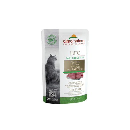 HFC Natvoer Kat - Natural Plus - Zakje - 24 x 55g
