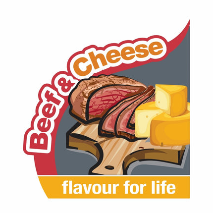 Extreme Chew Texture Bone Beef & Cheese