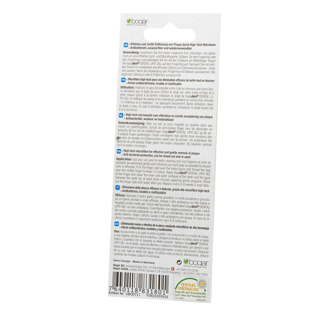 Bogadent Kat Anti-Plaque Finger (10x)