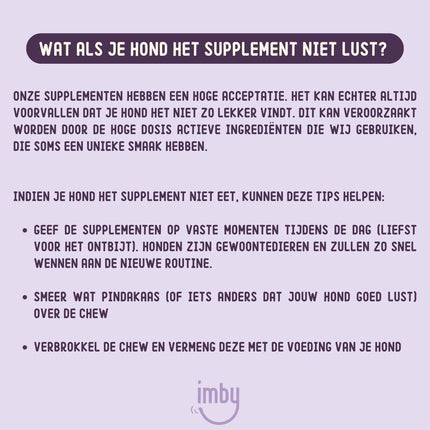 Hip & Joint Supplement voor honden