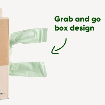 Poop Bags Compostable - Handles (96)