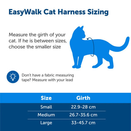 Easy Walk Cat Harness with Bungee Leash