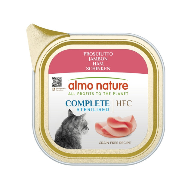 HFC Compleet Natvoer Kat - Sterilised - Kuipje - 17 x 85g