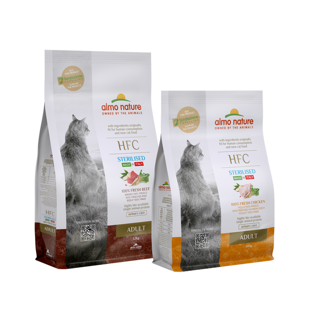 HFC Sterilised Droogvoer Kat - 300g of 1,2kg