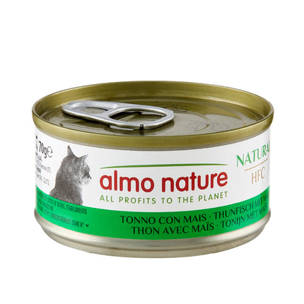 HFC Natvoer Kat - Natural - Blik - 24 x 70g