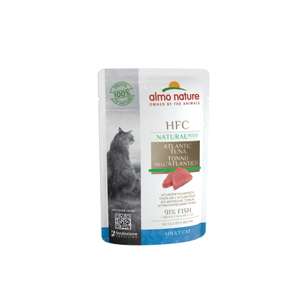 HFC Natvoer Kat - Natural Plus - Zakje - 24 x 55g