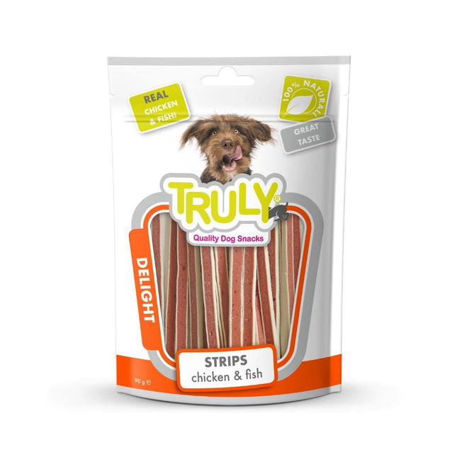 Chicken + Fish Strips 15 x 90gr.