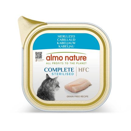 HFC Compleet Natvoer Kat - Sterilised - Kuipje - 17 x 85g