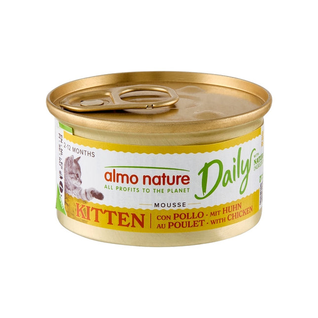 Daily Natvoer Kat - Kitten - Mousse - Blik - 24 x 85g