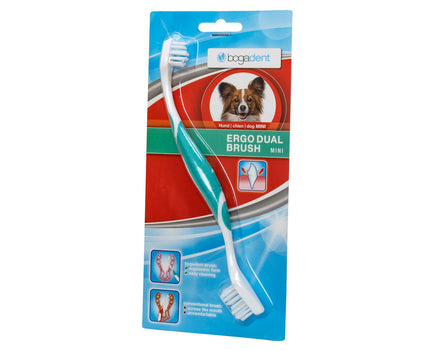 bogadent® ERGO DUAL BRUSH mini Hund 1 Stk (10x)