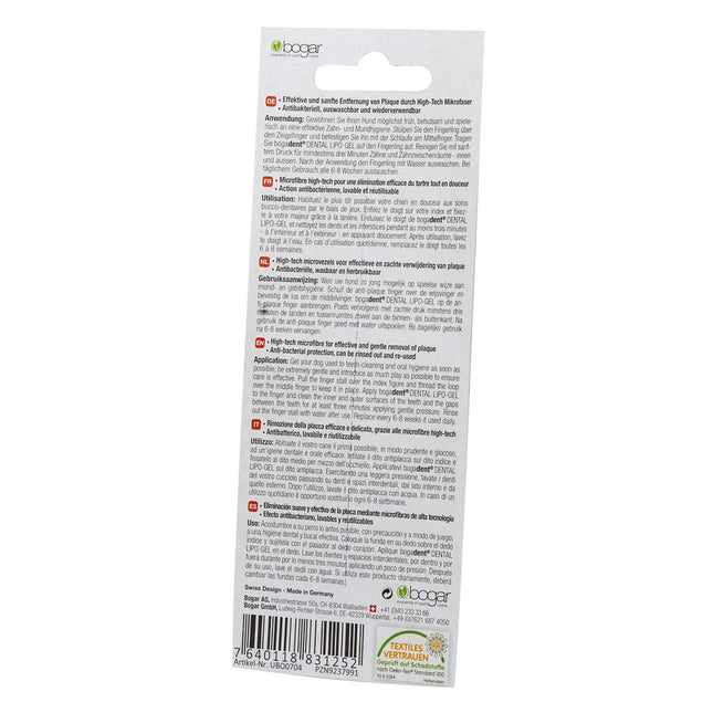 Bogadent Hond Anti-Plaque Finger (10x)