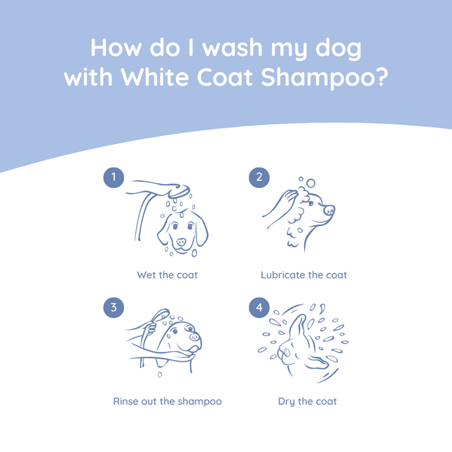 Hondenshampoo White Coat 270 ml
