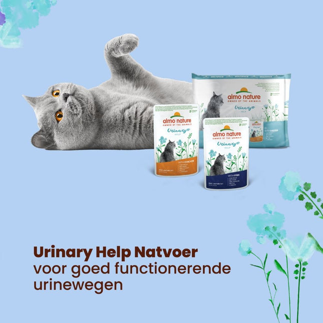 Urinary Help Natvoer Kat - Multi Pack - 10 x 6 x 70g