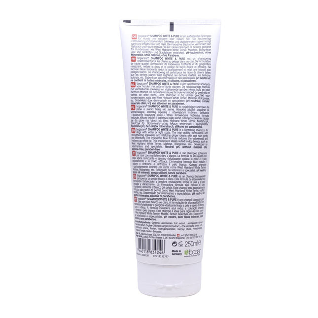 Bogacare Hond Shampoo White & Pure 250ml (6x)
