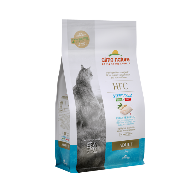 HFC Sterilised Droogvoer Kat - 300g of 1,2kg
