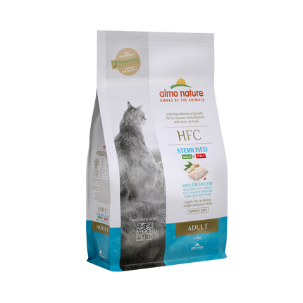 HFC Sterilised Droogvoer Kat - 300g of 1,2kg