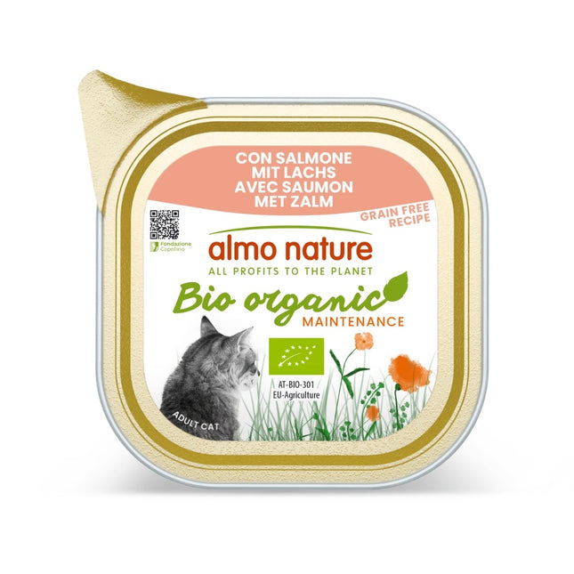 Bio Organic Natvoer Kat - Kuipje  - 19 x 85g