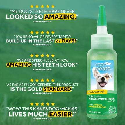Fresh Breath - Clean Teeth Gel voor honden