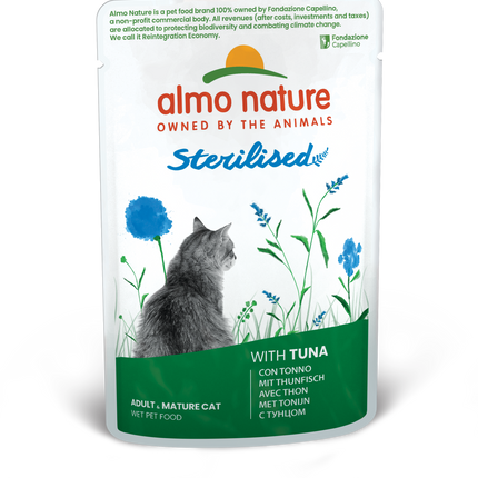 Sterilised Natvoer Kat - Zakjes - 30 x 70g