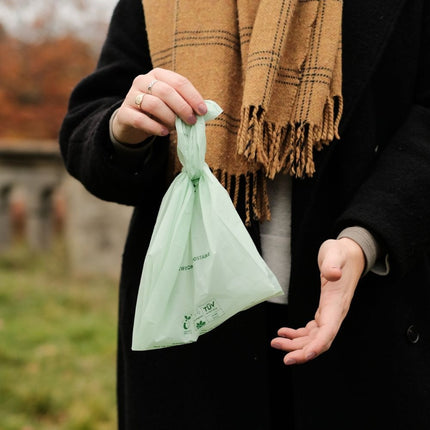Poop Bags Compostable - Handles (96)