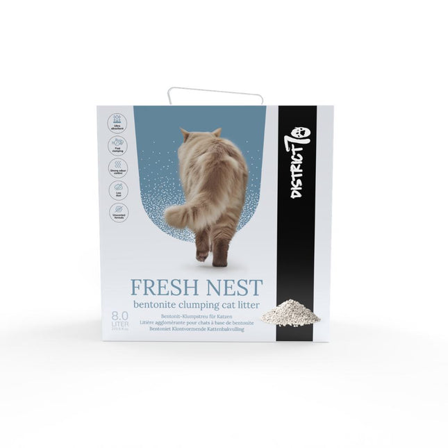 FRESH NEST - Klumpendes Katzenstreu 8 l